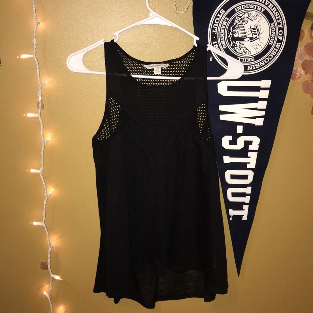 American Eagle Black Tank